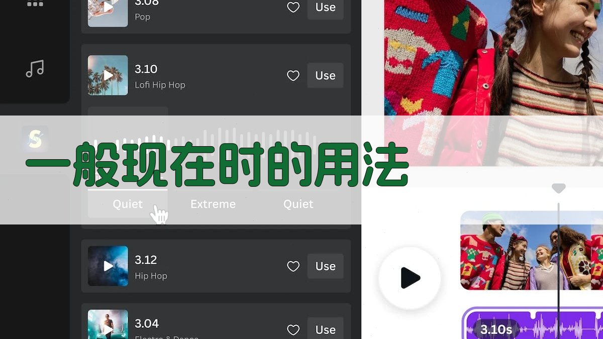 一般现在时的用法 图1