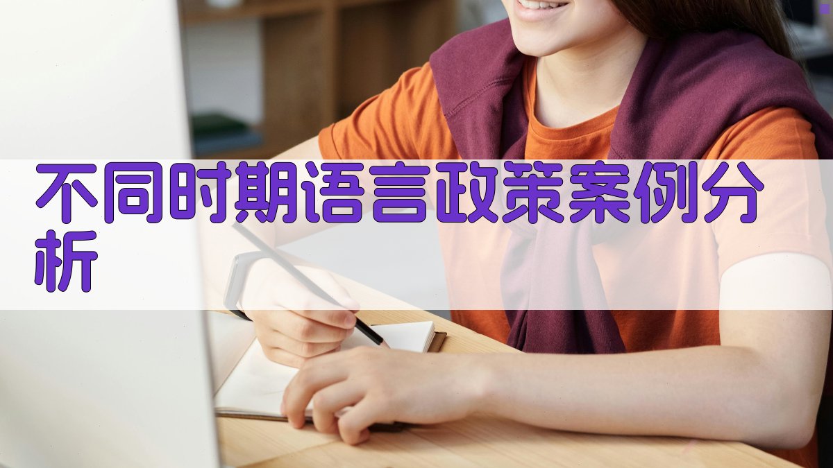 不同时期语言政策案例分析 图3