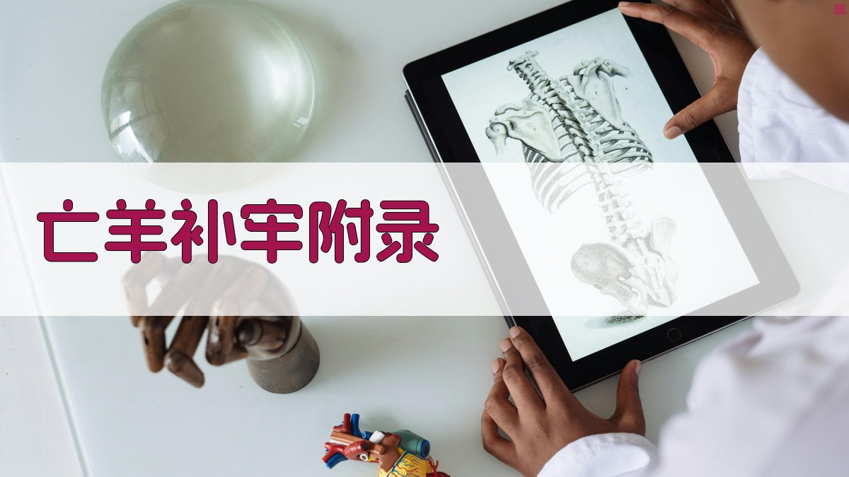 亡羊补牢 · 附录 图3