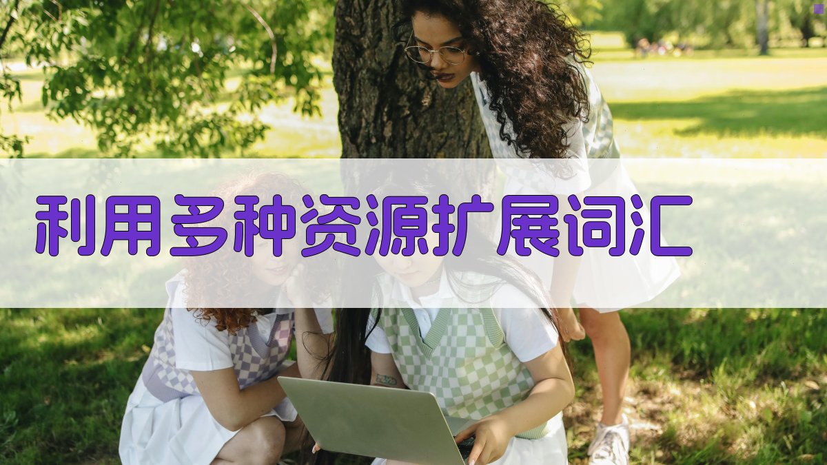 利用多种资源扩展词汇 图4
