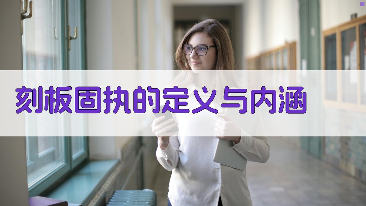 刻板固执的定义与内涵 图1