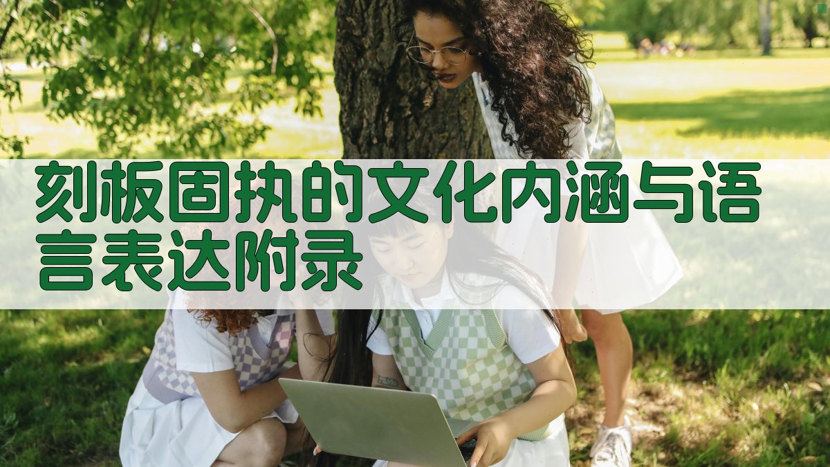 刻板固执的文化内涵与语言表达 · 附录 图5