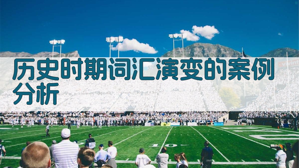 历史时期词汇演变的案例分析 图2