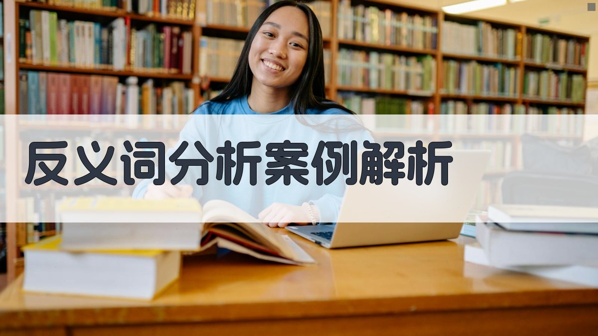 反义词分析案例解析 图3