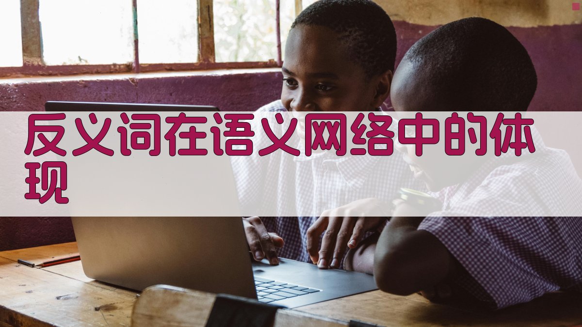 反义词在语义网络中的体现 图2