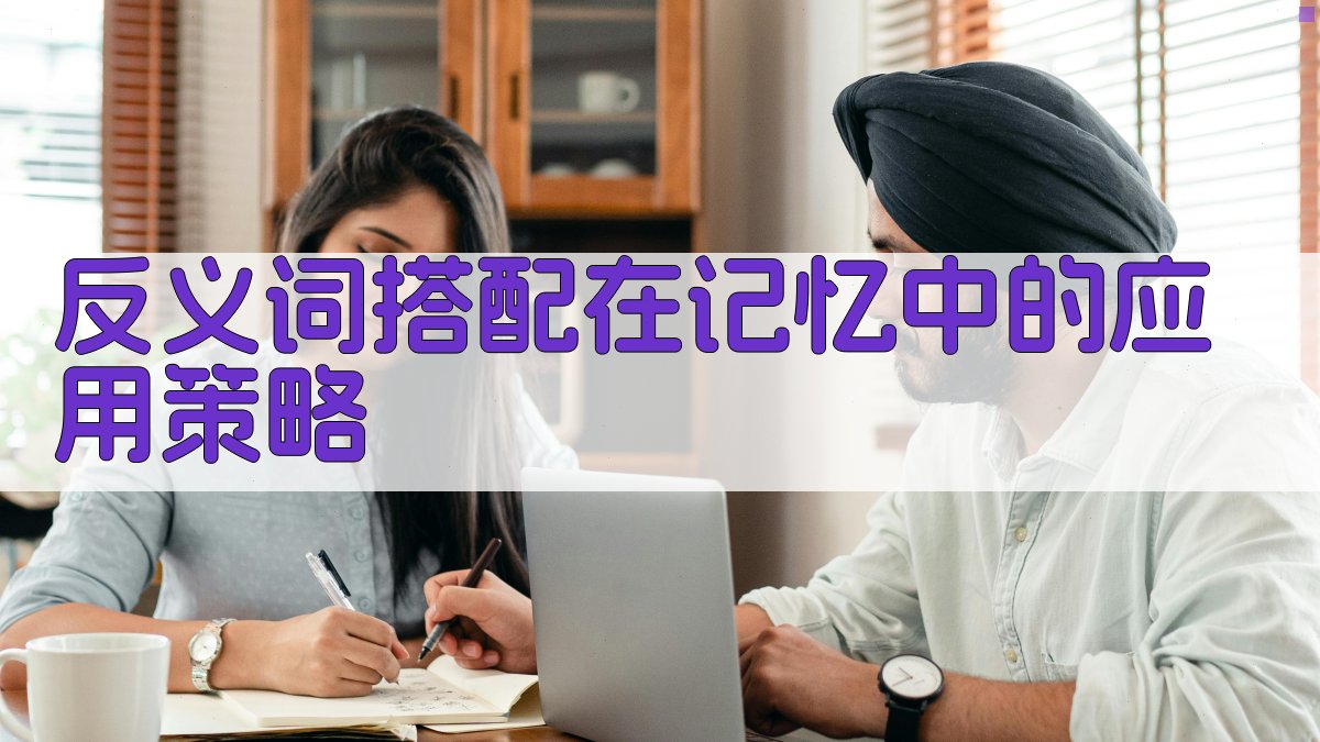 反义词搭配在记忆中的应用策略 图1