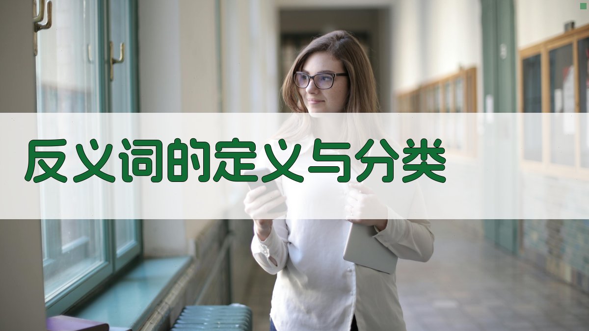 反义词的定义与分类 图1