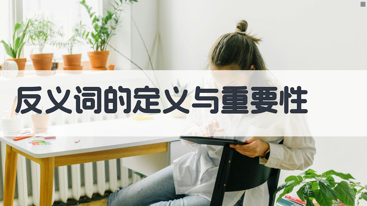 反义词的定义与重要性 图1