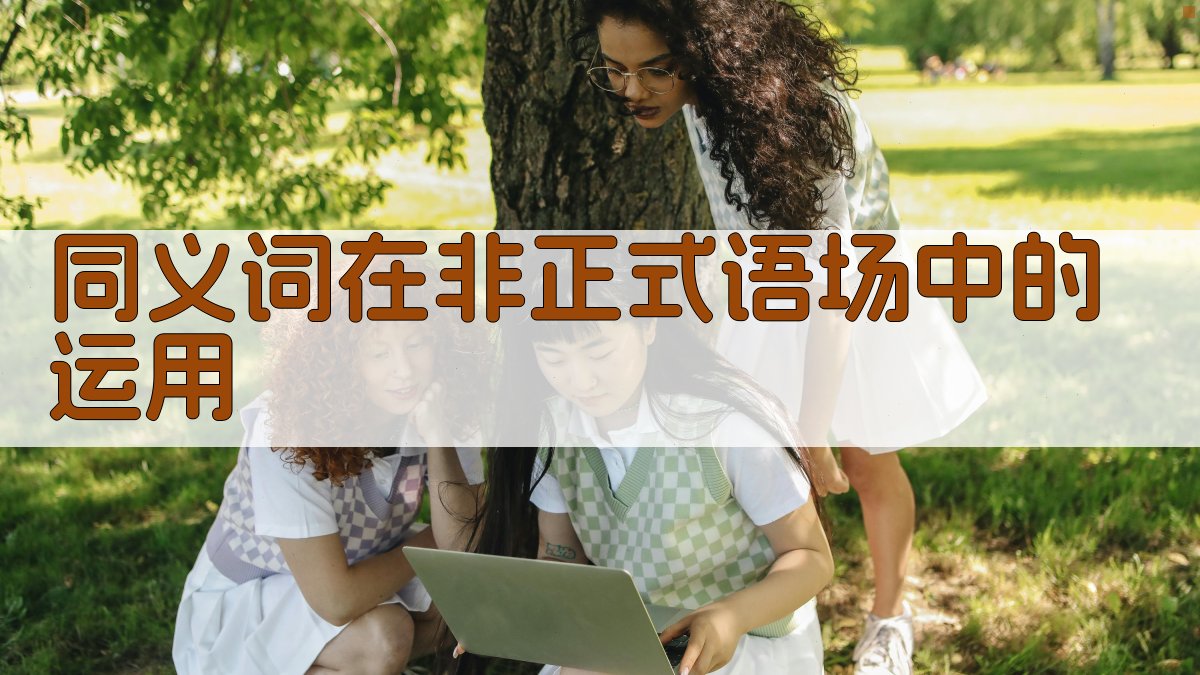 同义词在非正式语场中的运用 图3