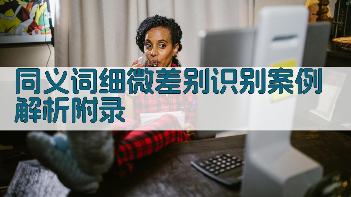同义词细微差别识别案例解析 · 附录 图2
