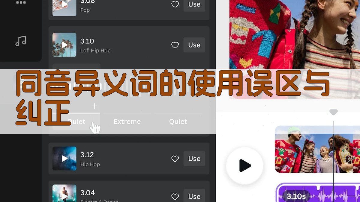 同音异义词的使用误区与纠正 图3