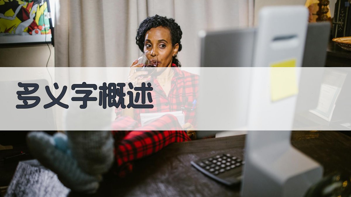 多义字概述 图1