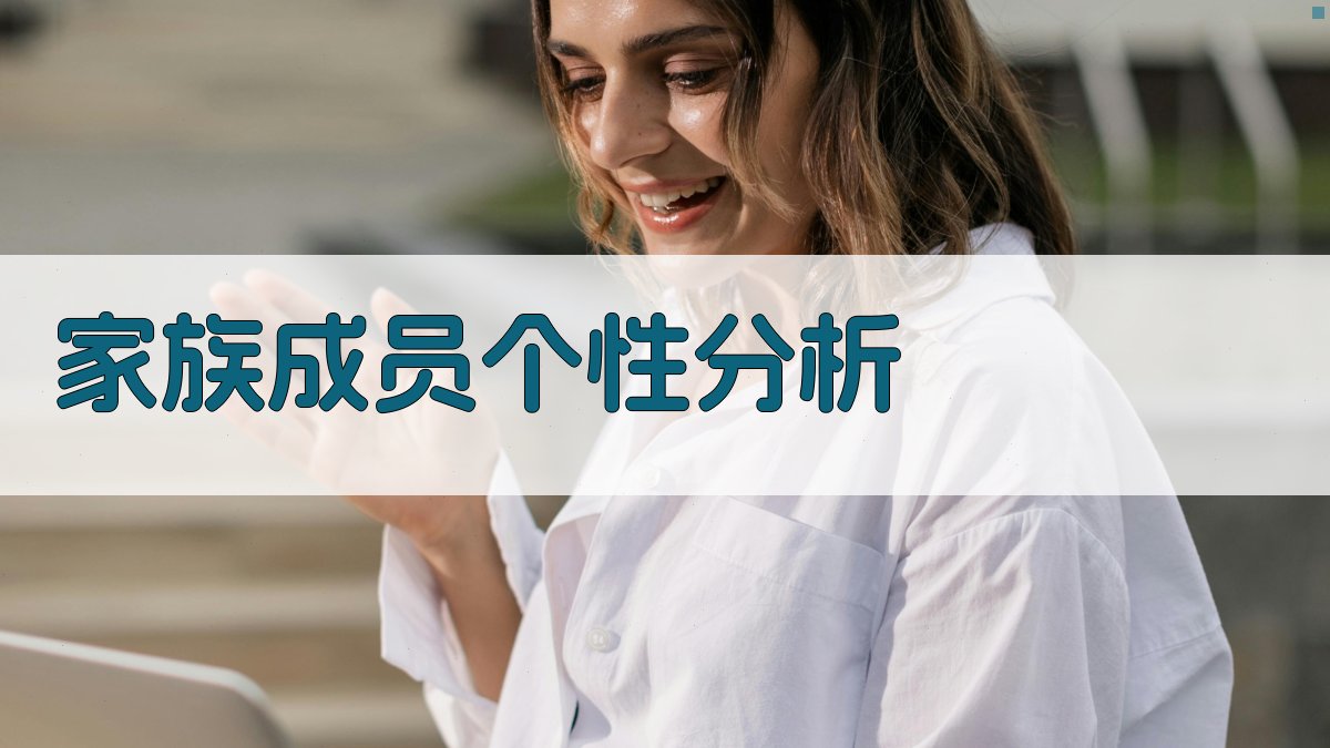 家族成员个性分析 图3