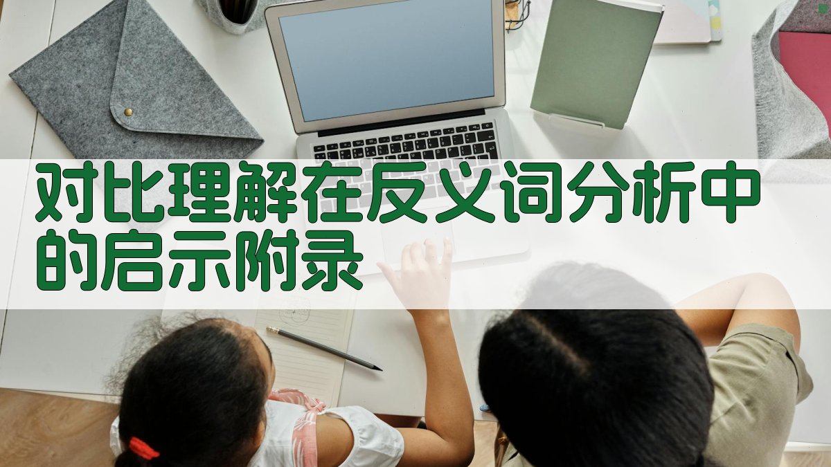 对比理解在反义词分析中的启示 · 附录 图4