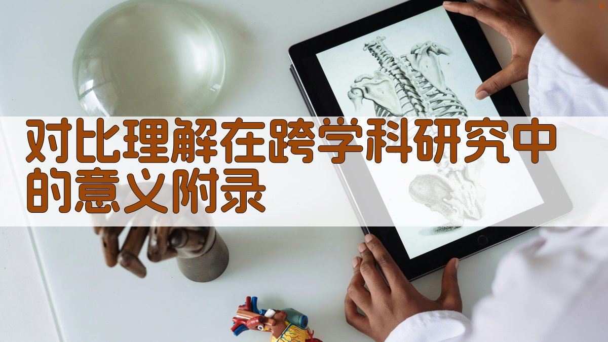 对比理解在跨学科研究中的意义 · 附录 图5