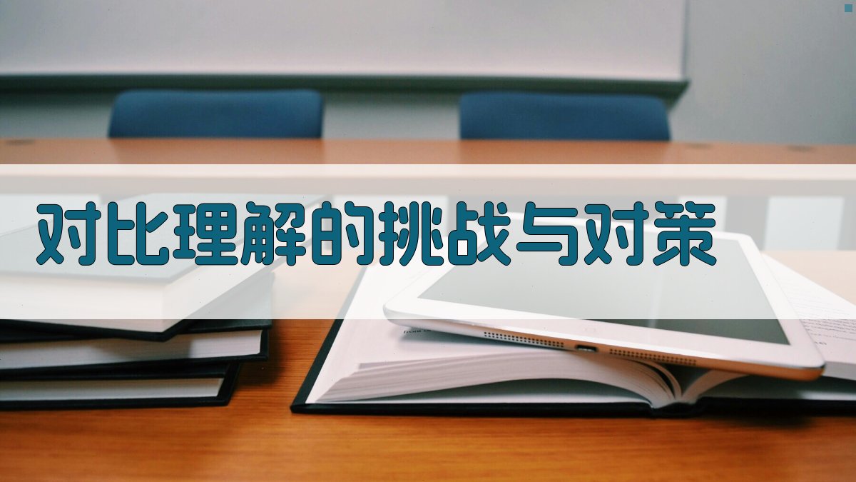 对比理解的挑战与对策 图4