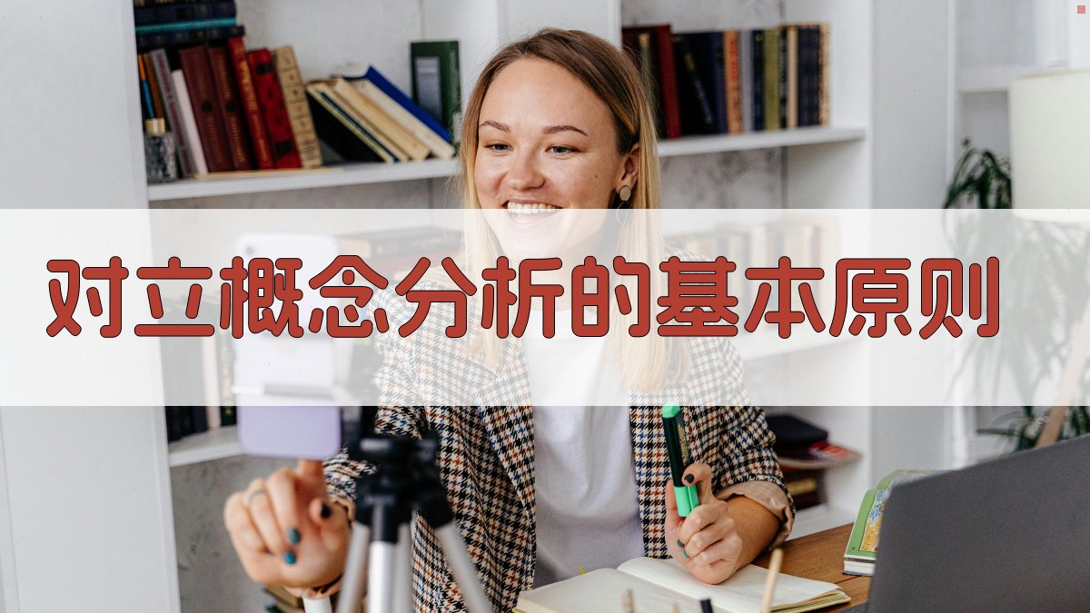 对立概念分析的基本原则 图1