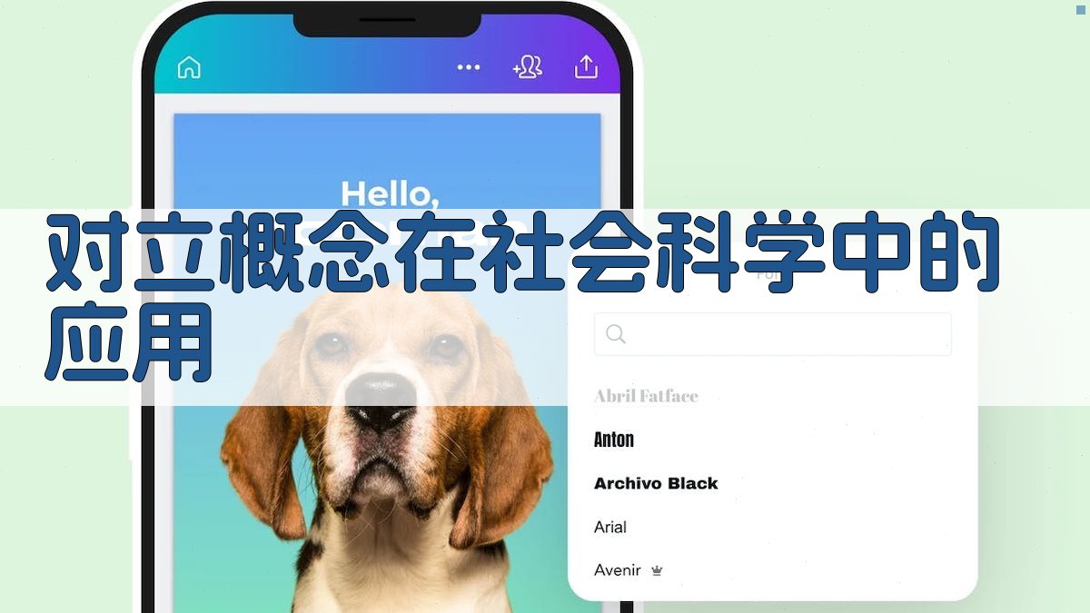 对立概念在社会科学中的应用 图3