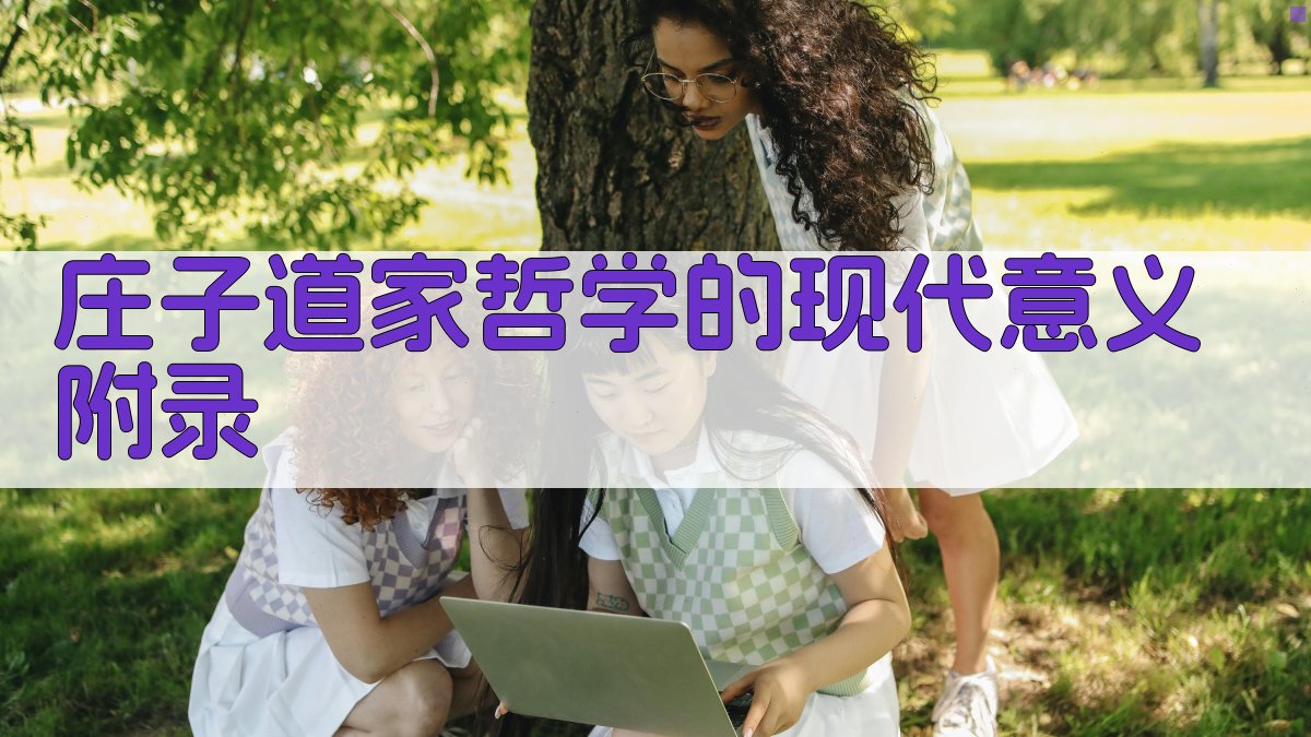 庄子道家哲学的现代意义 · 附录 图5