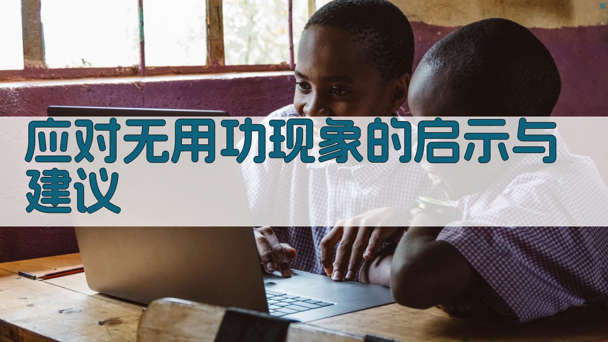 应对无用功现象的启示与建议 图3