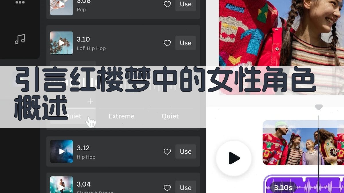 引言红楼梦中的女性角色概述 图1