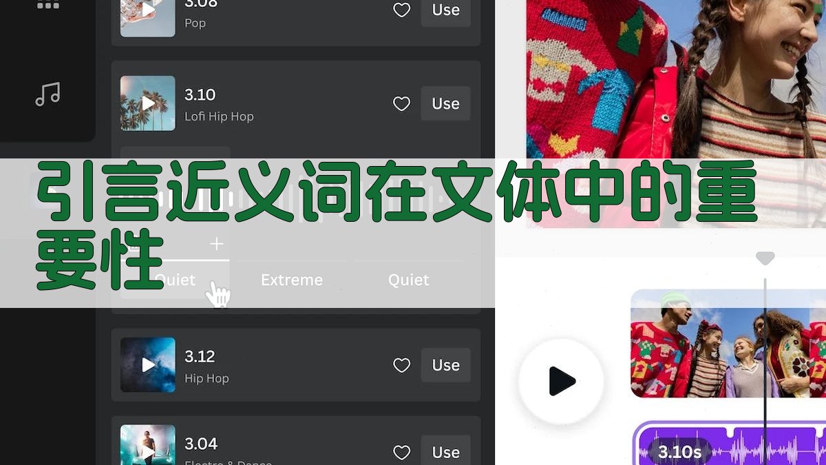 引言近义词在文体中的重要性 图1
