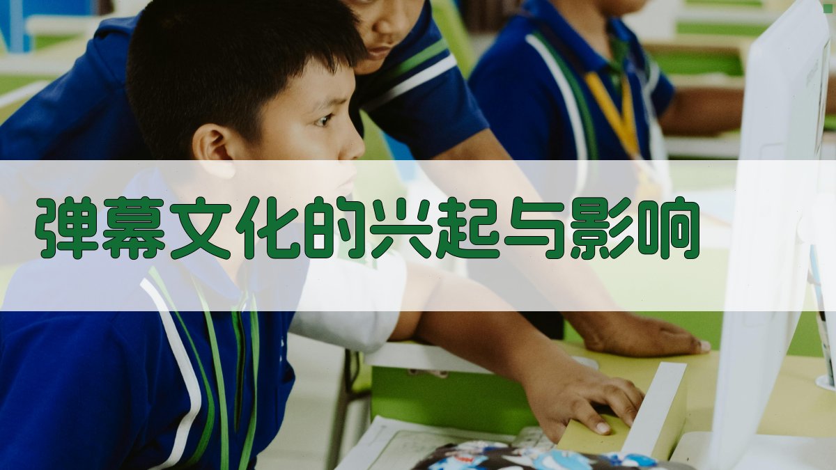 弹幕文化的兴起与影响 图1