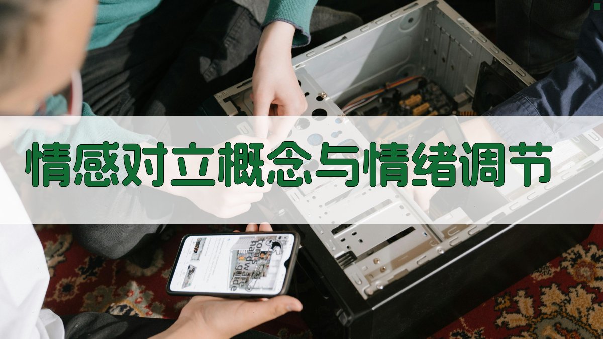 情感对立概念与情绪调节 图1
