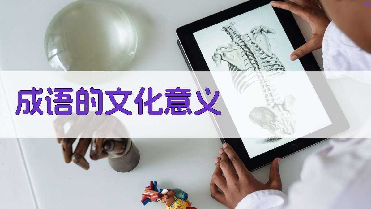 成语的文化意义 图4