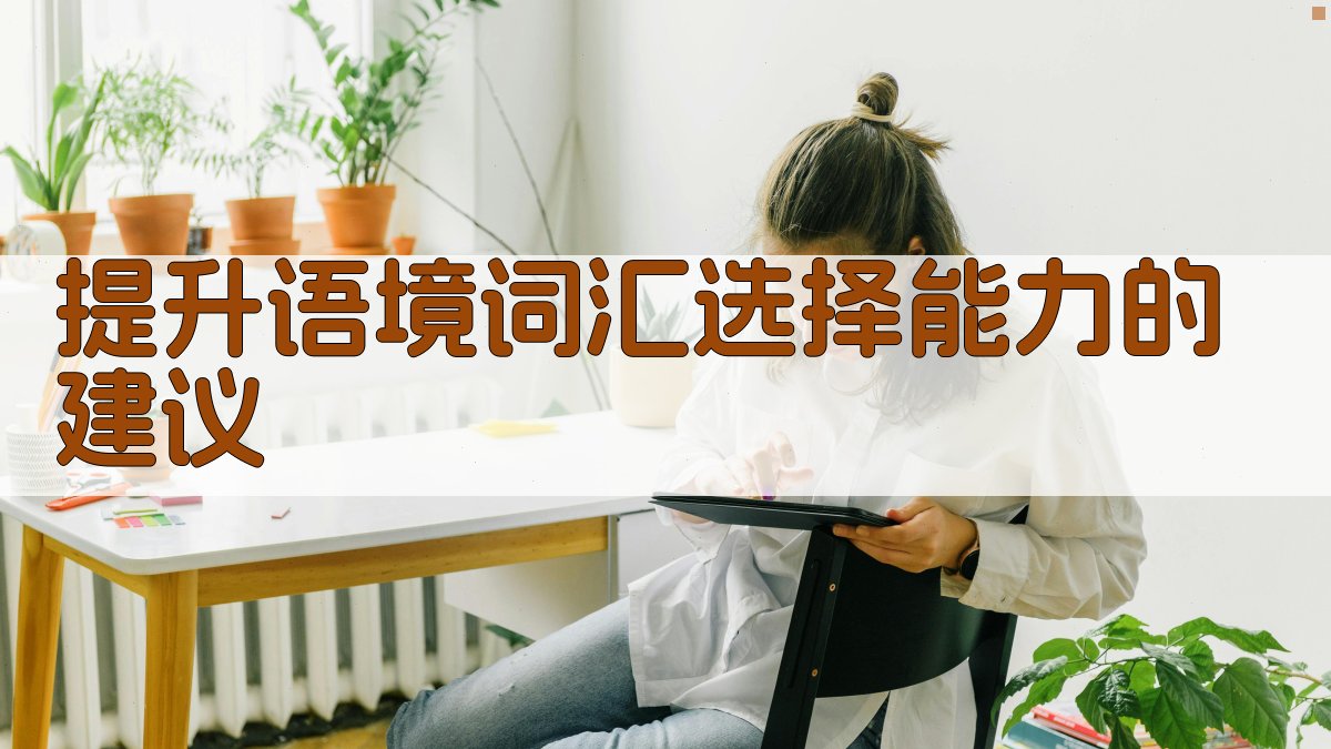 语境词汇选择策略