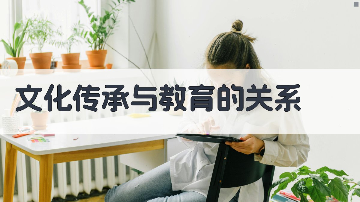 文化传承与教育的关系 图1