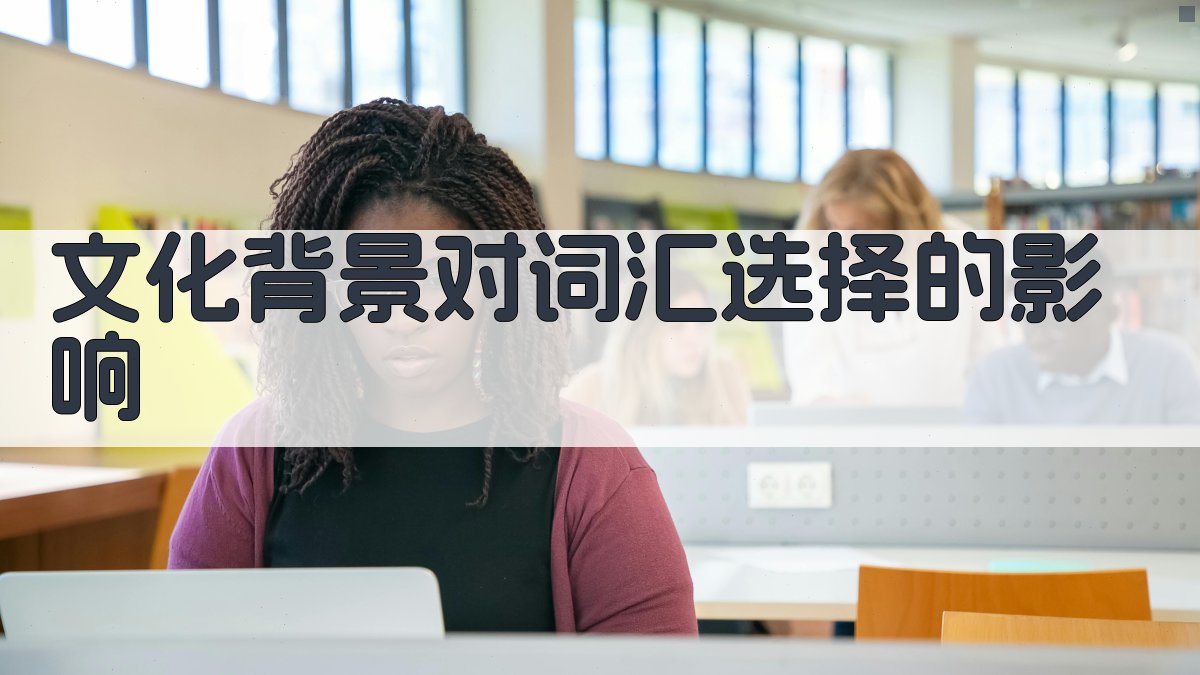 文化背景对词汇选择的影响 图1