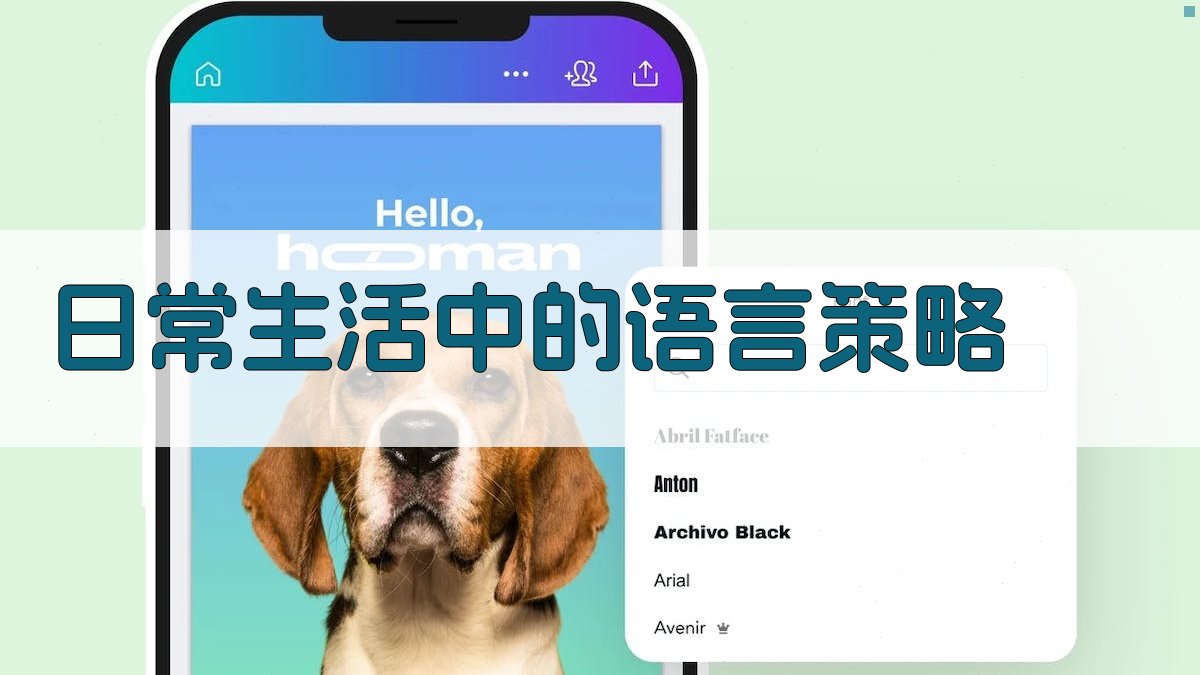 日常生活中的语言策略 图3