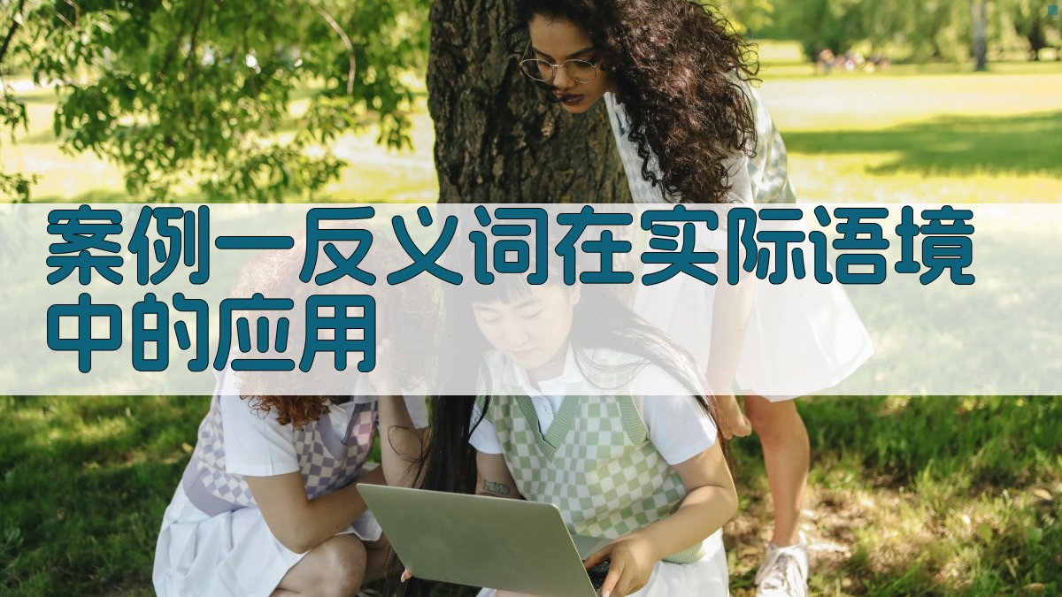 案例一反义词在实际语境中的应用 图3