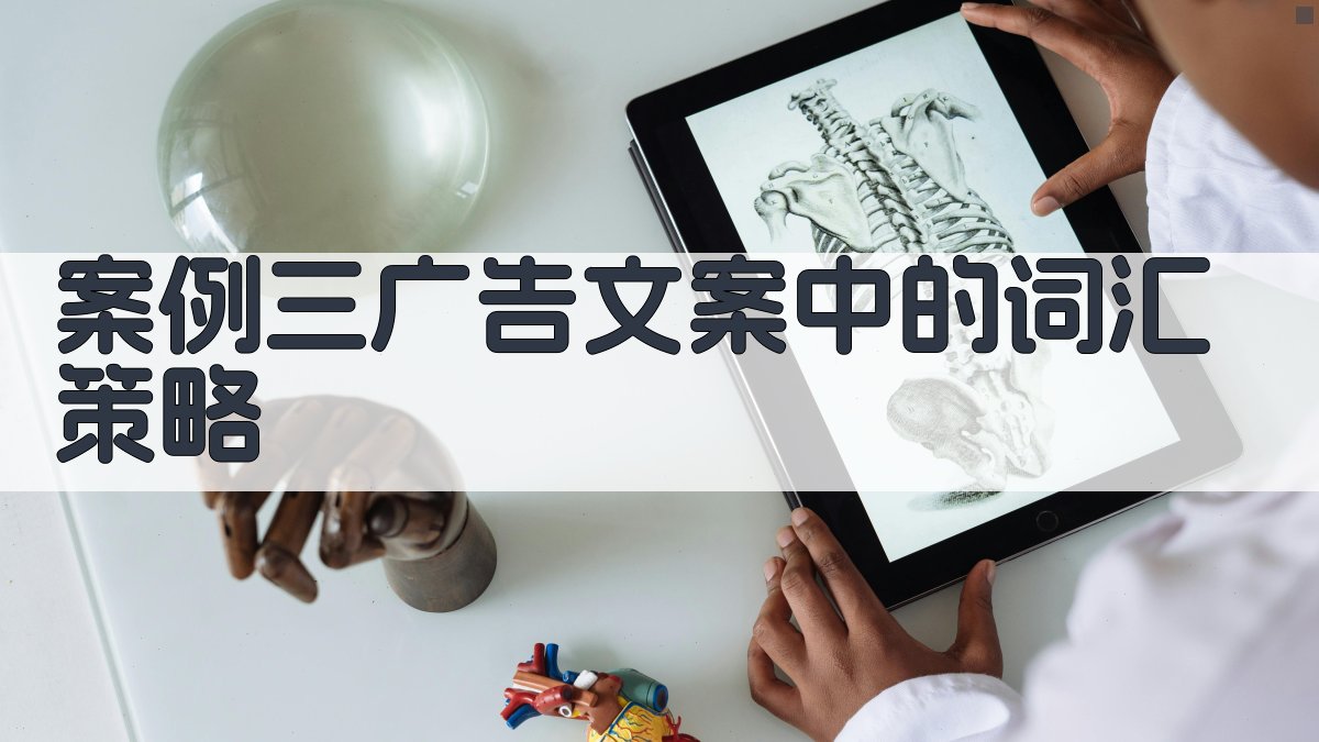 案例三广告文案中的词汇策略 图1