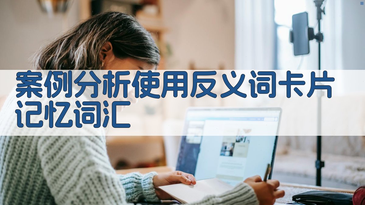 案例分析使用反义词卡片记忆词汇 图3