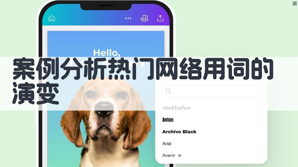 案例分析热门网络用词的演变 图1