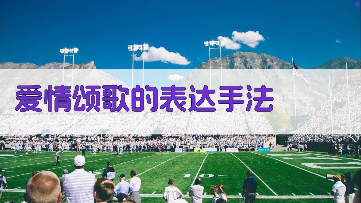 爱情颂歌的表达手法 图2