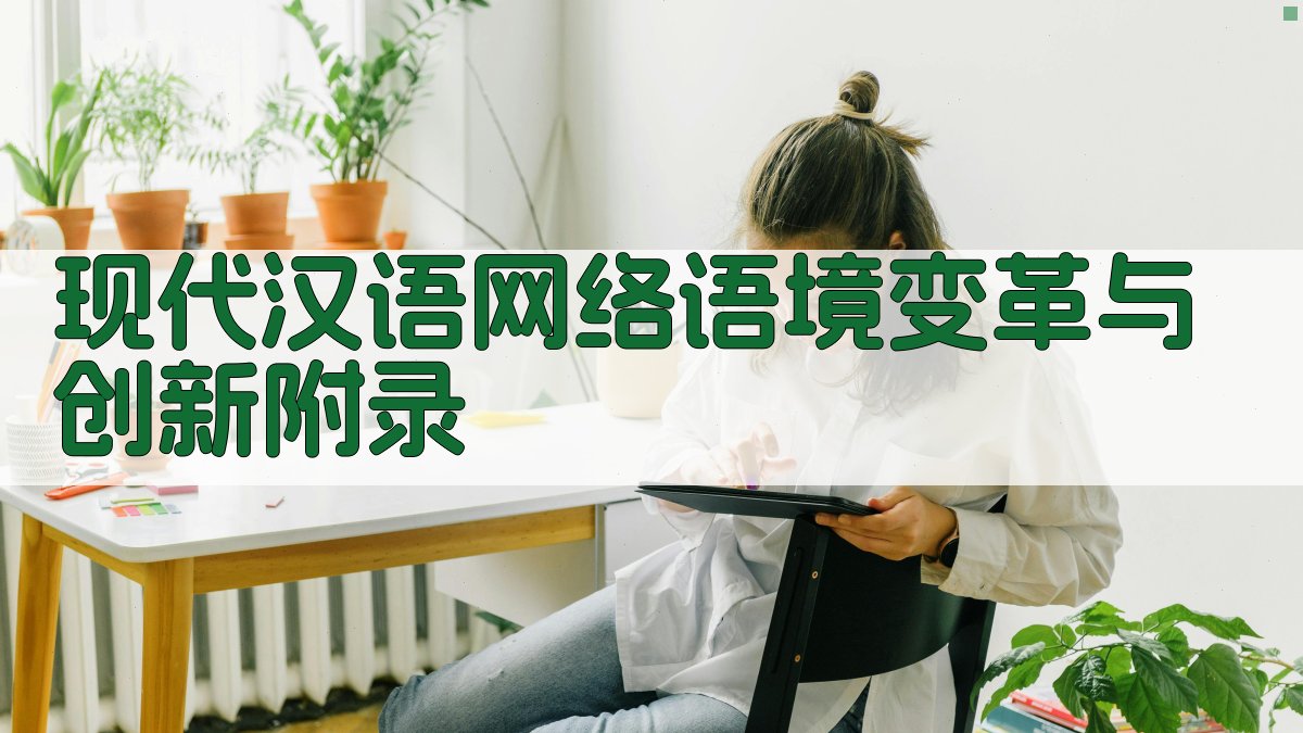现代汉语网络语境变革与创新 · 附录 图5