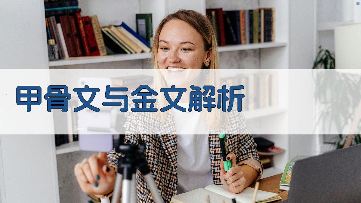 甲骨文与金文解析 图3