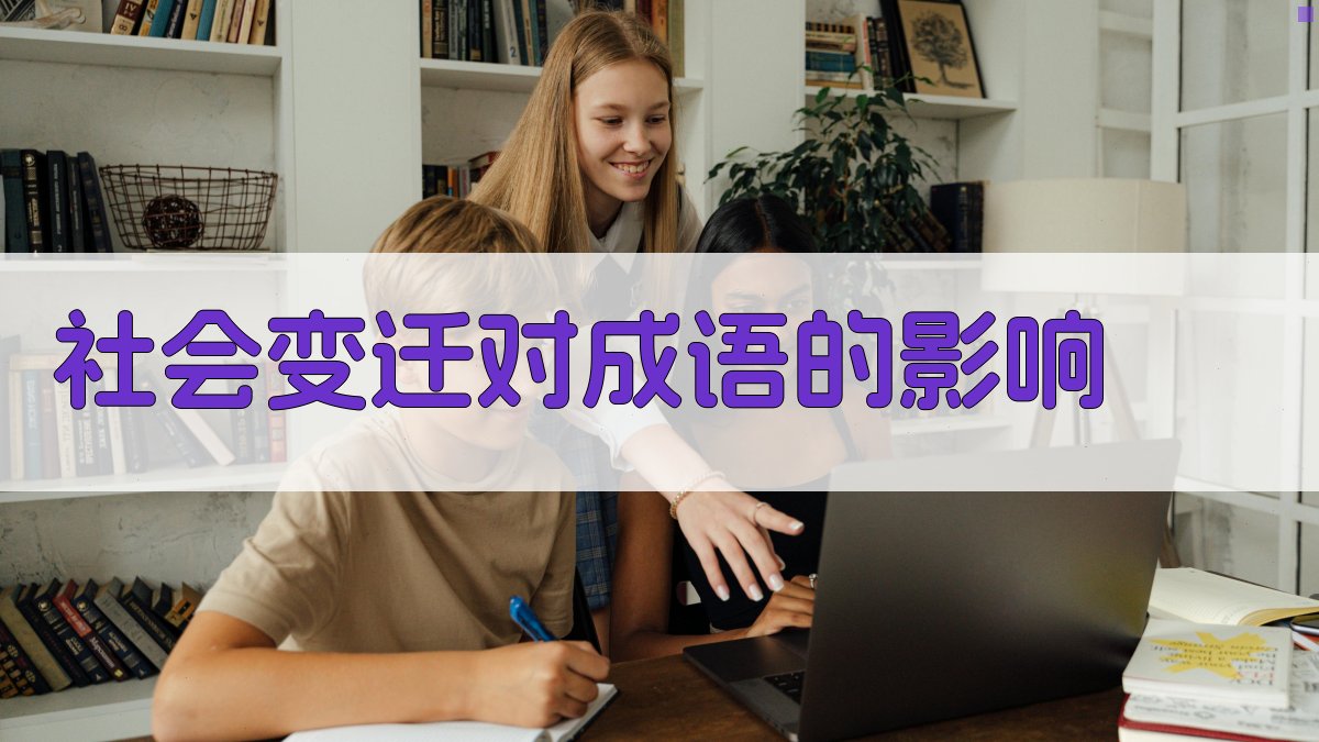 社会变迁对成语的影响 图2