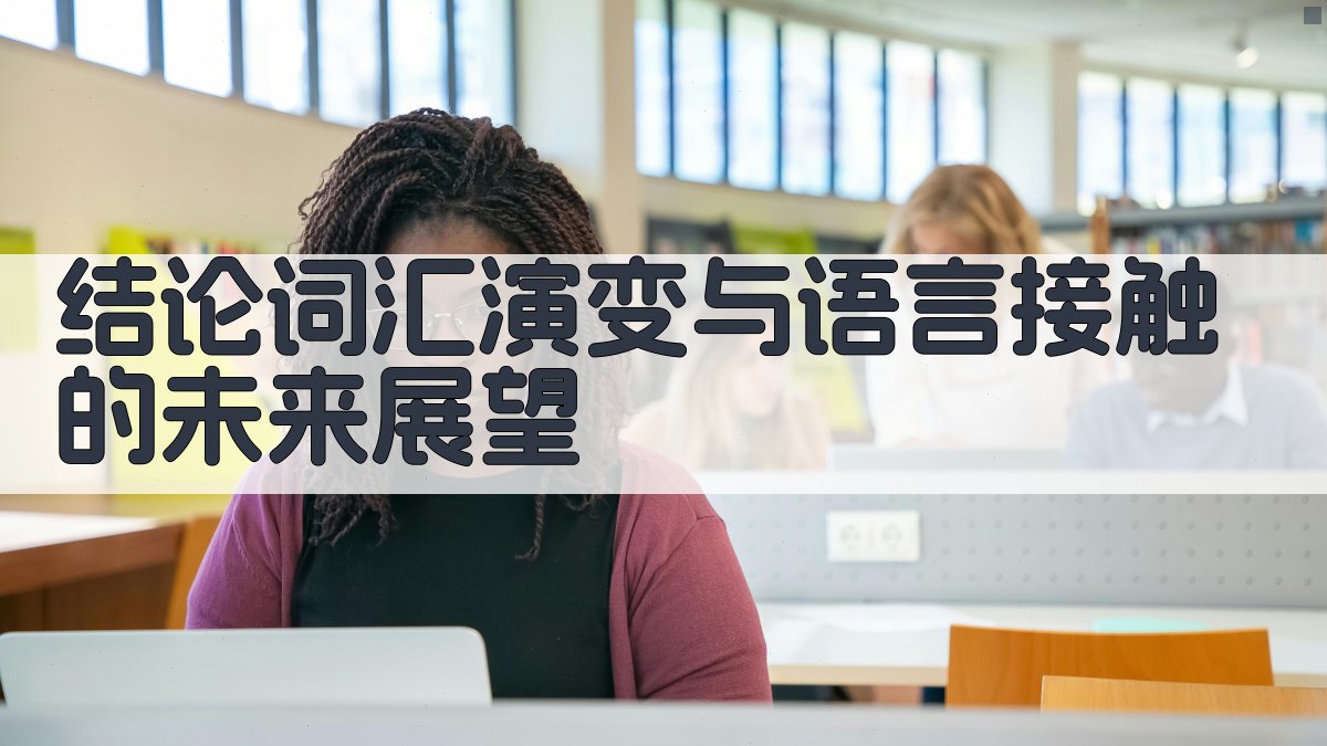 结论词汇演变与语言接触的未来展望 图3