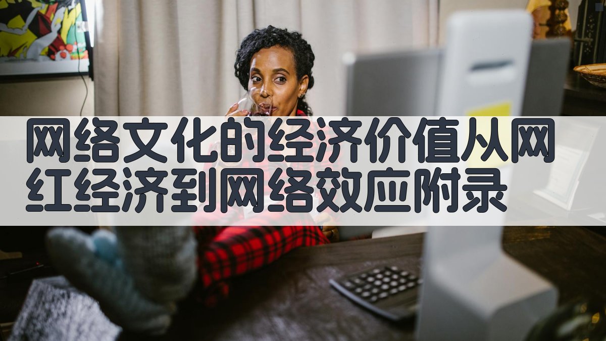 网络文化的经济价值从“网红经济”到“网络效应” · 附录 图5