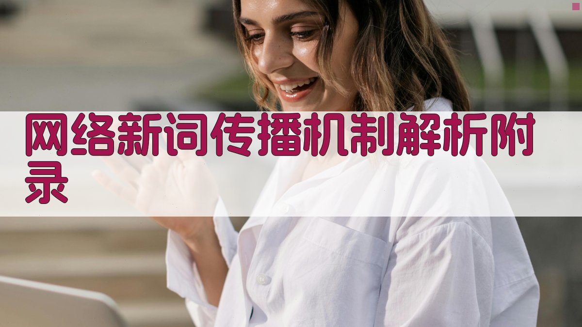 网络新词传播机制解析 · 附录 图2