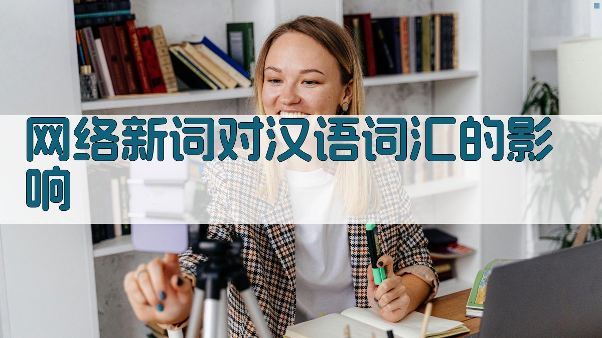 网络新词与传统汉语的交融与影响