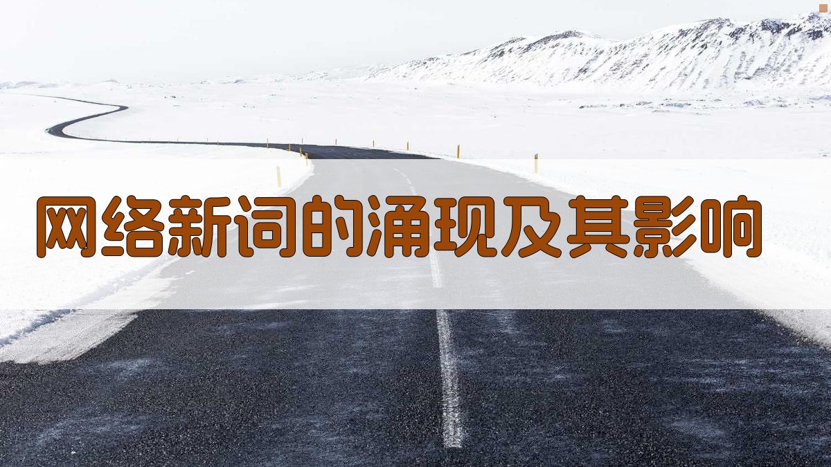 网络新词的涌现及其影响 图1