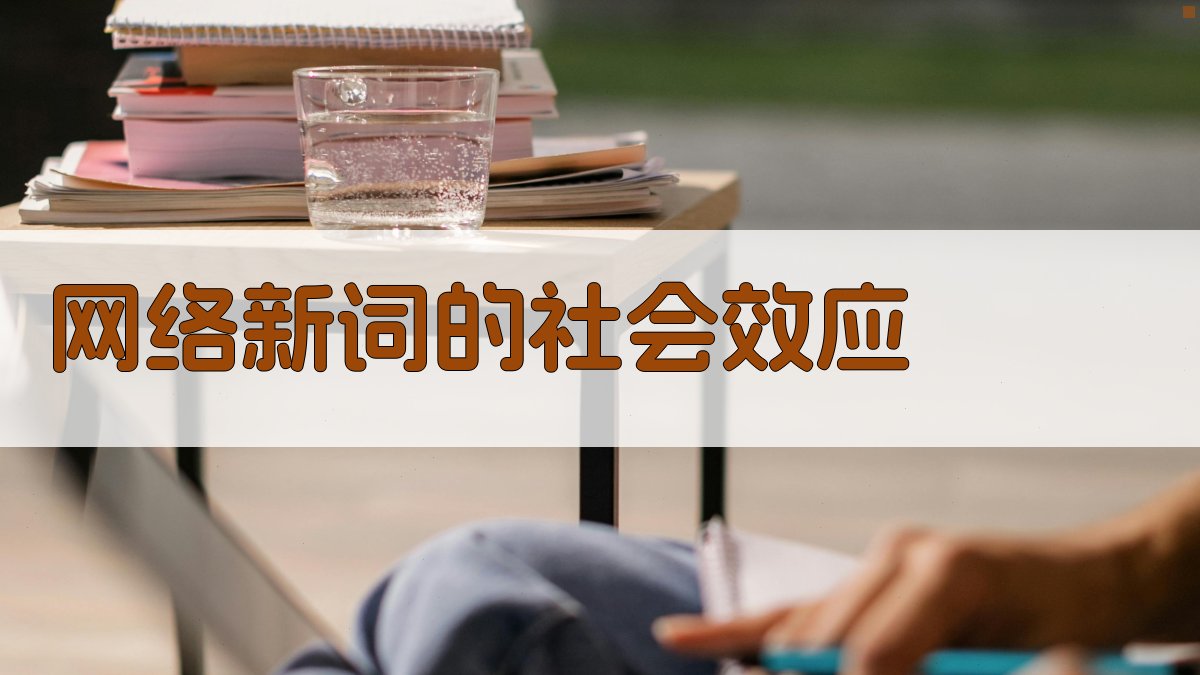网络新词的社会效应 图1
