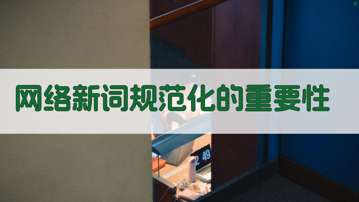 网络新词规范化的重要性 图2