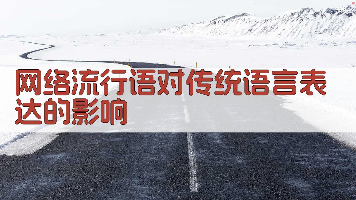 网络流行语对传统语言表达的影响 图2