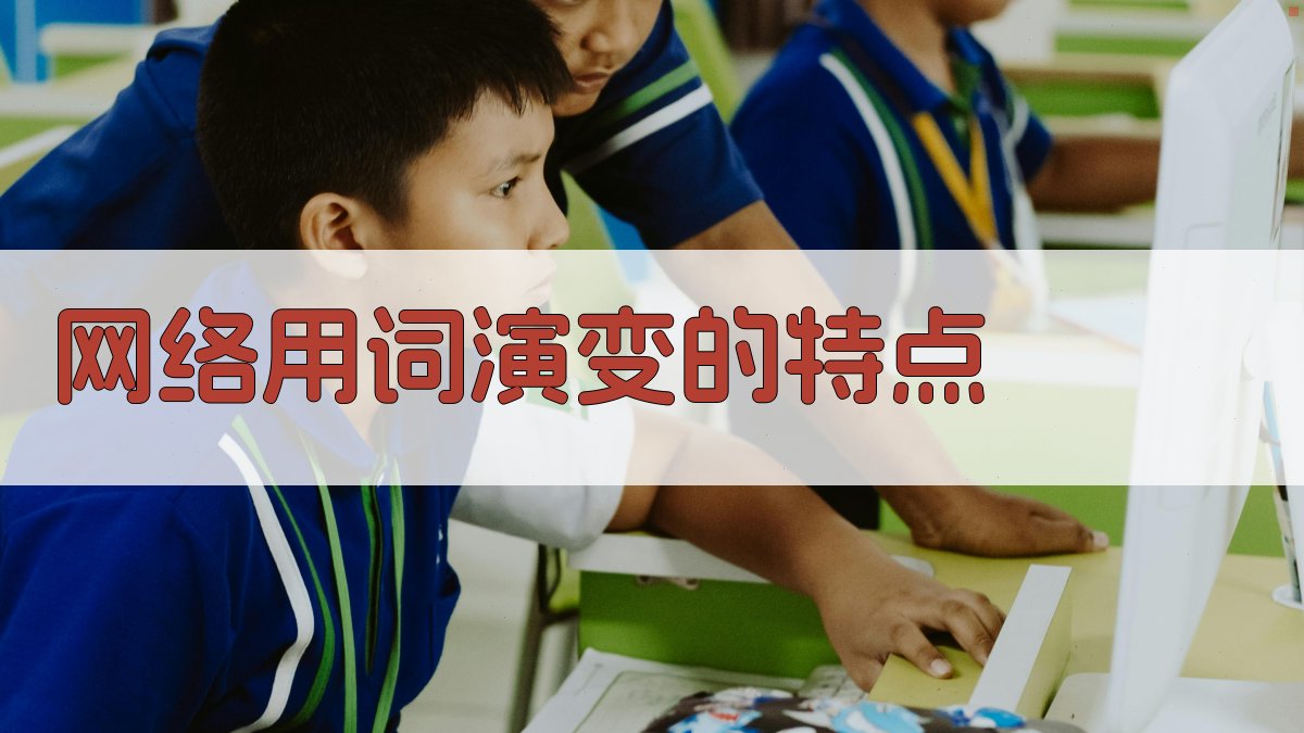 网络用词演变的特点 图1